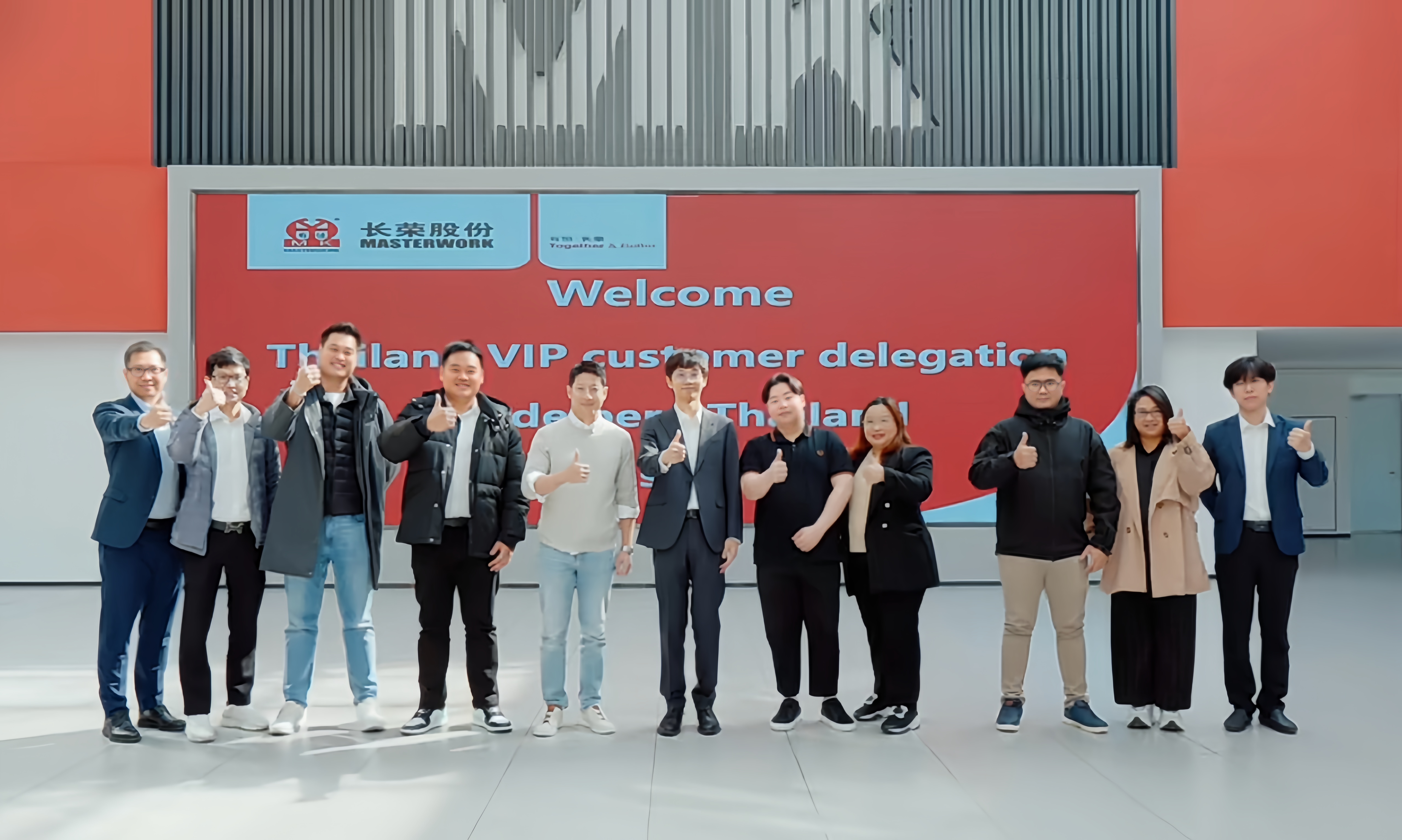 海德堡泰國客戶團打卡長榮集團，擴大“國際朋友圈”