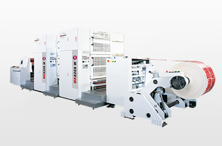 MK 820S W <br>圓壓圓卷筒紙機組式燙金機